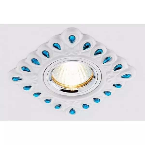 Точечный светильник Дизайн С Узором И Орнаментом Гипс D5550 W/GR - фото