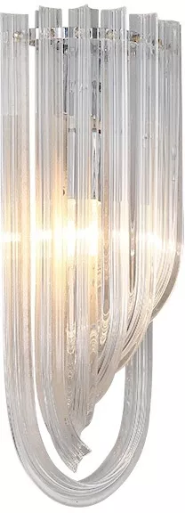 Бра Murano Glass KR0116W-1 chrome - фото