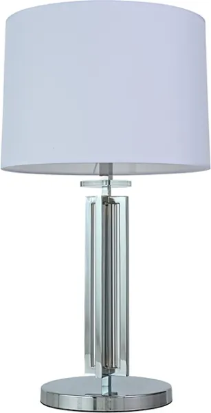 Интерьерная настольная лампа 35400 35401/T chrome без абажура - фото