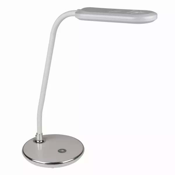 Офисная настольная лампа  TLD-522 Silver/LED/360Lm/6000K/Dimmer - фото