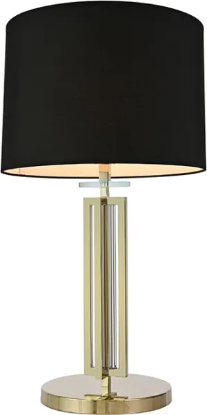 Интерьерная настольная лампа 35400 35401/T gold без абажура - фото