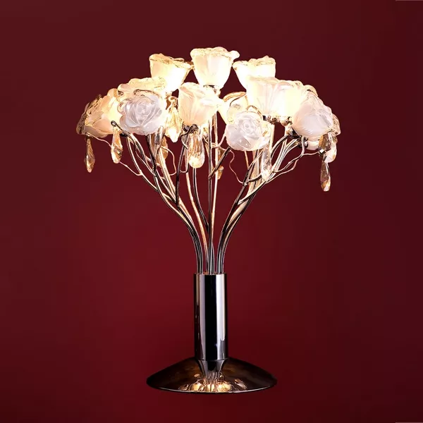 Интерьерная настольная лампа Rosa EL325T04.1 - фото