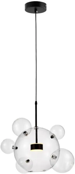 Подвесной светильник  LDP 6016-5+1 BK - фото