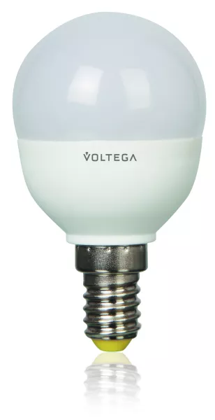 Лампочка светодиодная груша E14 2800K 450lm Voltega COLLECTION SIMPLE LIGHT 5747 - фото