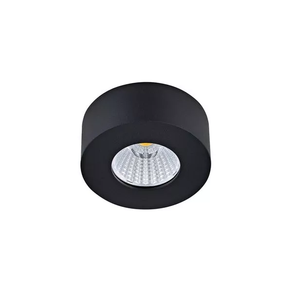 Точечный светильник  DL18812/7W Black R - фото