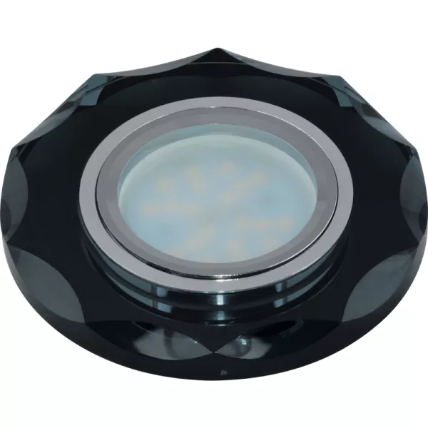 Точечный светильник Peonia DLS-P105 GU5.3 CHROME/BLACK - фото