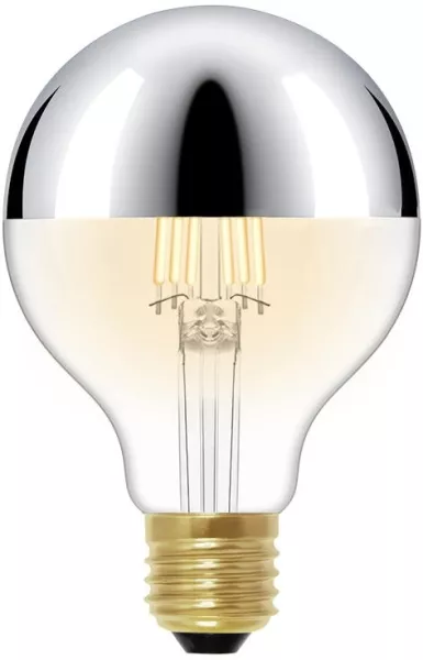 Лампочка светодиодная Edison Bulb G80LED Chrome - фото