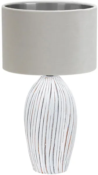 Интерьерная настольная лампа Amphora 10172/L White - фото