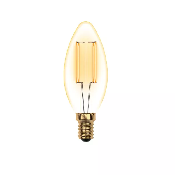 Лампочка светодиодная  LED-C35-5W/GOLDEN/E14 GLV21GO - фото