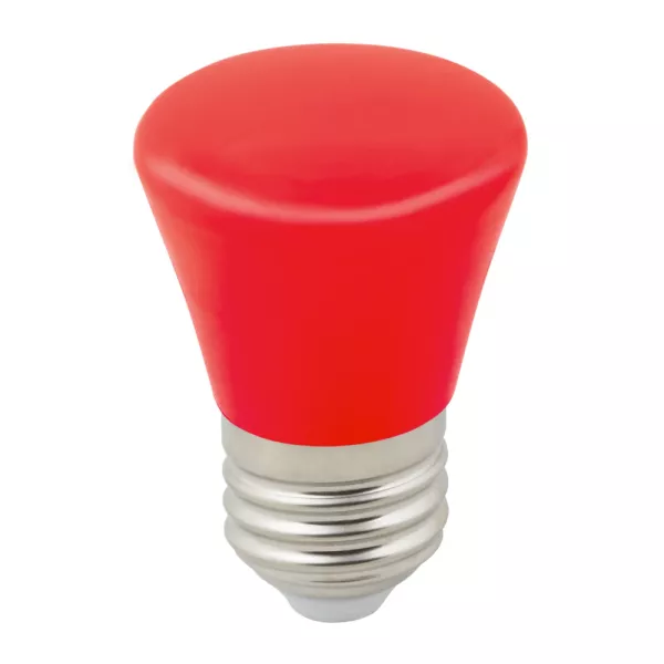Лампочка светодиодная  LED-D45-1W/RED/E27/FR/С BELL - фото