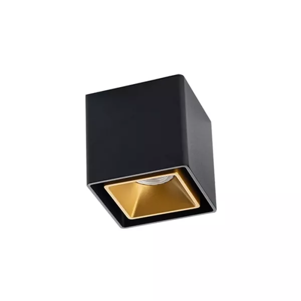 Накладной светильник FX1 + FXR Italline Fashion Fx black Ring gold - фото