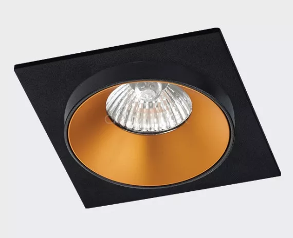 Встроенный светильник + SP03 Italline Solo SP gold black ring - фото