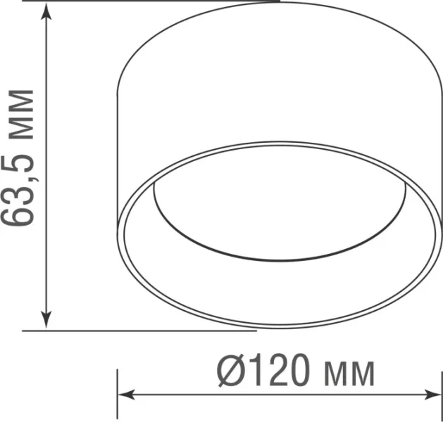 Точечный светильник Nola DL20126R10N1W - фото схема