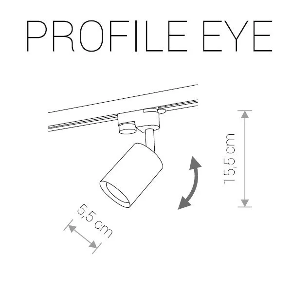 Трековый светильник Profile Eye 9321 - фото схема
