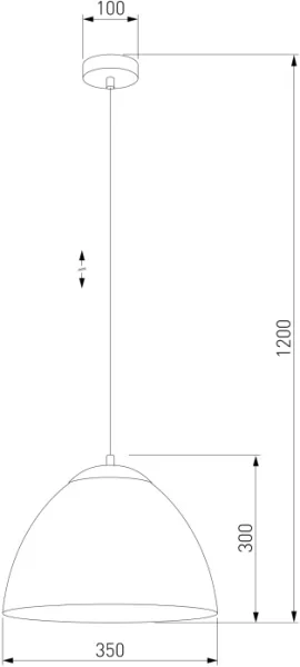 Подвесной светильник Faro 3193 Faro Graphite - фото схема