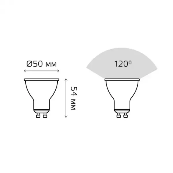 Лампочка светодиодная Elementary 13617 - фото схема