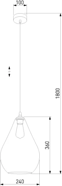 Подвесной светильник Fuente 4320 Fuente - фото схема