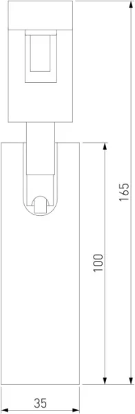 Трековый светильник Esthetic Magnetic 85115/01 - фото схема