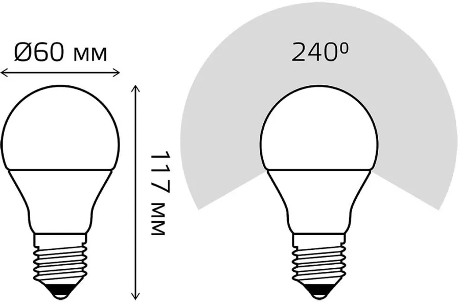 Лампочка светодиодная Умные лампы 102502212-S - фото схема