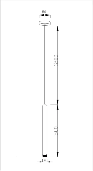 Подвесной светильник Siento V2322-PL - фото схема