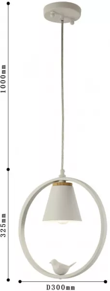 Подвесной светильник Uccello 2939-1P - фото схема