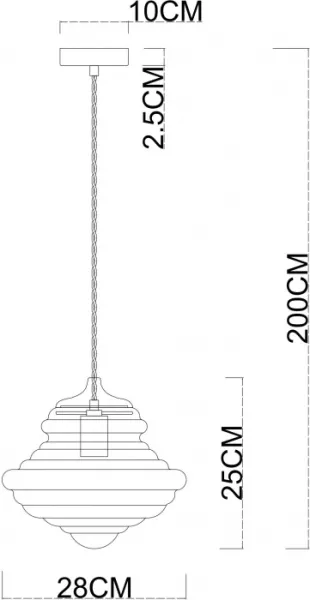 Подвесной светильник Maumee 5002/02 SP-1 - фото схема