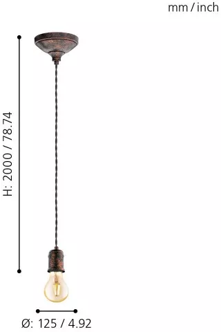 Подвесной светильник Yorth 32535 - фото схема