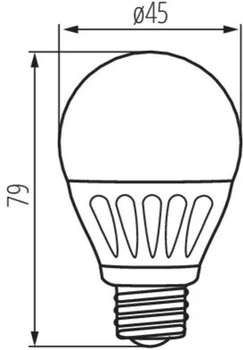 Лампочка светодиодная Kanlux BILO 19371 - фото схема