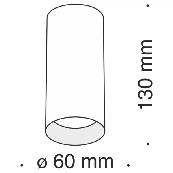Точечный светильник Alfa C010CL-01MG - фото схема