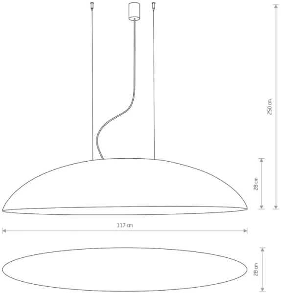 Подвесной светильник Canoe 10326 - фото схема