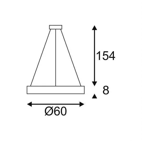 Подвесной светильник Medo 133841 - фото схема