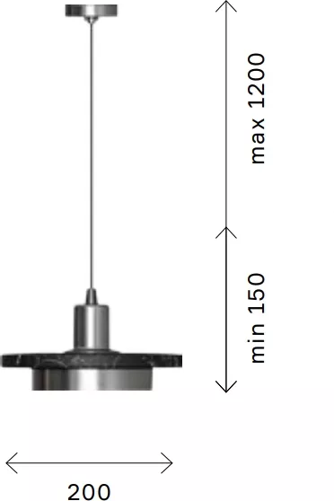 Подвесной светильник Oltarno SL1212.403.01 - фото схема