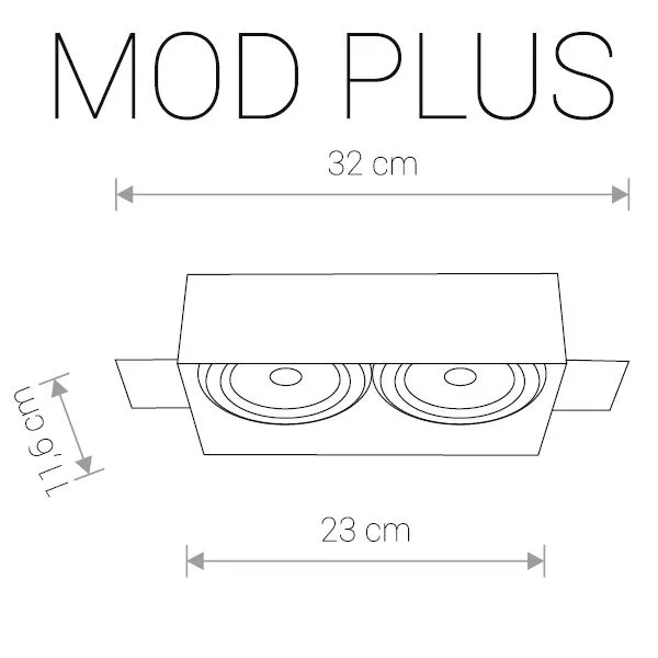 Точечный светильник Mod Plus 9403 - фото схема