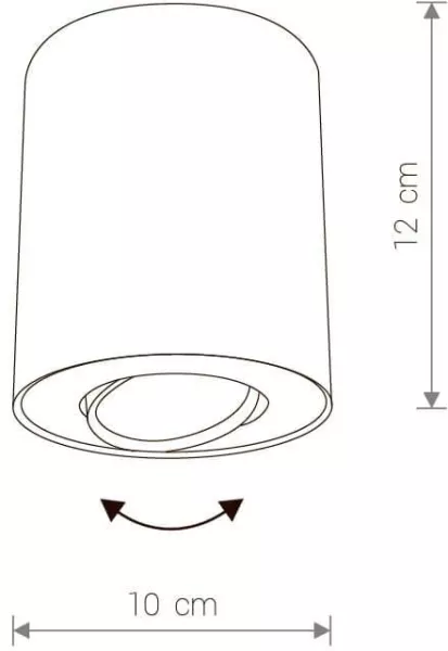 Точечный светильник Set 8903 - фото схема