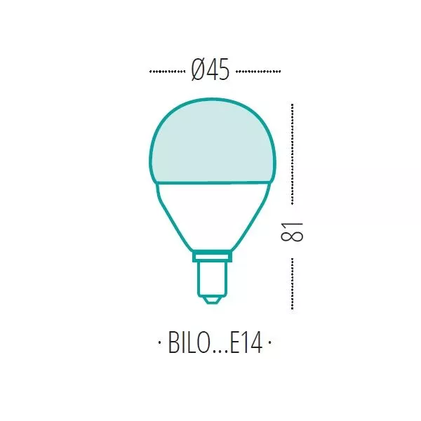 Лампочка светодиодная Bilo 6,5w 23420 - фото схема