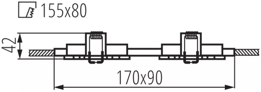 Точечный светильник Kanlux SEIDY 19455 - фото схема