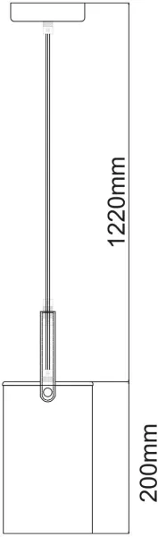 Подвесной светильник Тетро 673014801 - фото схема