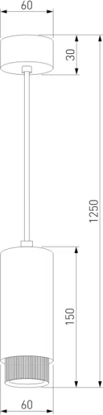 Подвесной светильник Nubis 50122/1 - фото схема