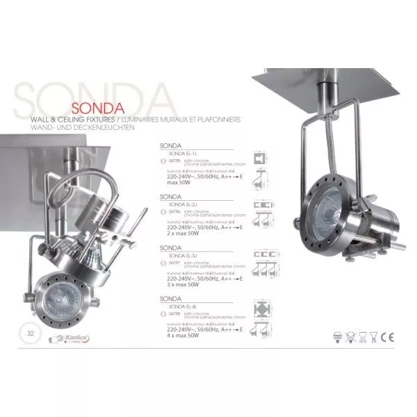 Спот Sonda 4796 - фото схема