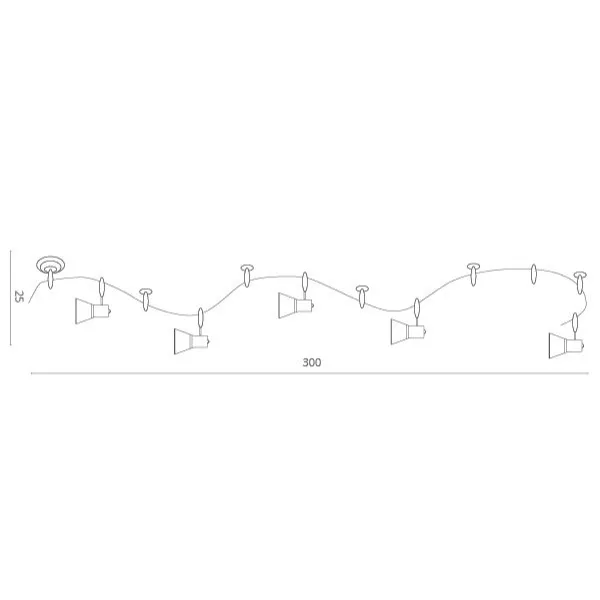 Трековая система в сборе Rail Kits A3057PL-6SI - фото схема