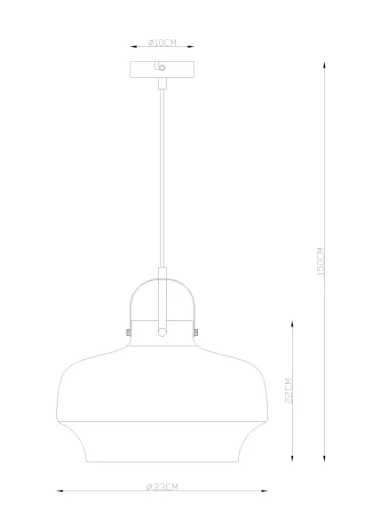 Подвесной светильник Aegon 15312A - фото схема