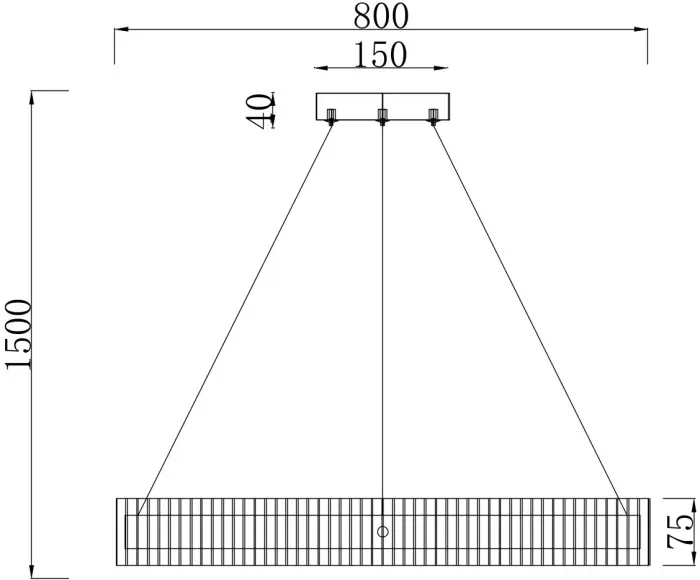 Подвесной светильник Lucen 4007/02/08P - фото схема