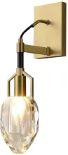 Бра Wall lamp 8960-1W brass/clear купить в Москве