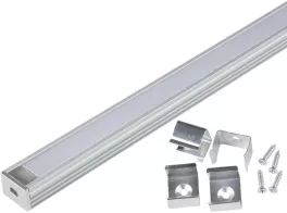 Uniel UFE-K10 Silver/Frozen 200 Polybag Профиль для светодиодной ленты 