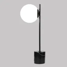 Интерьерная настольная лампа Marbella 01157/1 черный купить в Москве