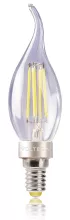 Лампочка светодиодная на ветру E14 4W 2800K 400lm Voltega Crystal 4675 купить в Москве
