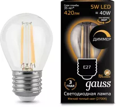 Лампочка светодиодная Filament 105802105-D купить в Москве