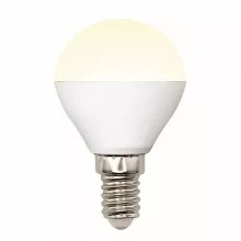 Uniel LED-G45-6W/WW/E14/FR/MB PLM11WH картон Лампочка светодиодная 