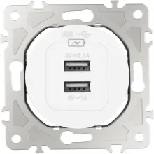 Розетка am-202 202.46-1.white купить в Москве