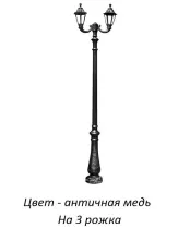 Наземный фонарь RUT E26.202.R30.VYF1R купить в Москве